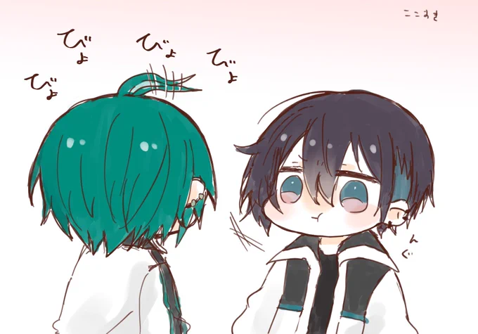 ここす
#灰画 #緑仙はやく見ろ 
