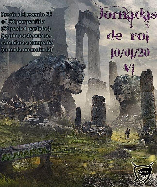 Primeras jornadas de rol del año en ALMA!!! Mucho rol para comenzar el 2020 con fuerza!!!