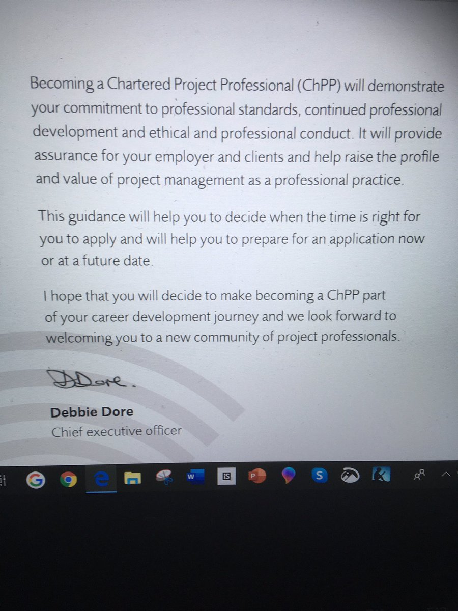 Sunchana1's tweet photo. ChPP - is applying for it scary, or is it me? π³
What a wonderful Introduction by @DebbieDore1 #ChPP π€©π€©@APMProjectMgmt @iPMAglobal #getCharted #ProjectManager #apm #Careers https://t.co/zRAYR7JuaT