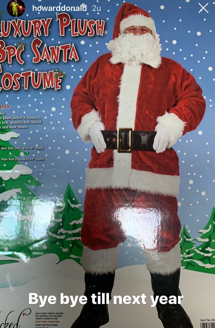 Ilse0950's tweet photo. @HowardDonald bye bye Santa, we’ve enjoyed it so much !!! What’s next ??? #byesanta #lovethedonald https://t.co/GuGUh4avCF