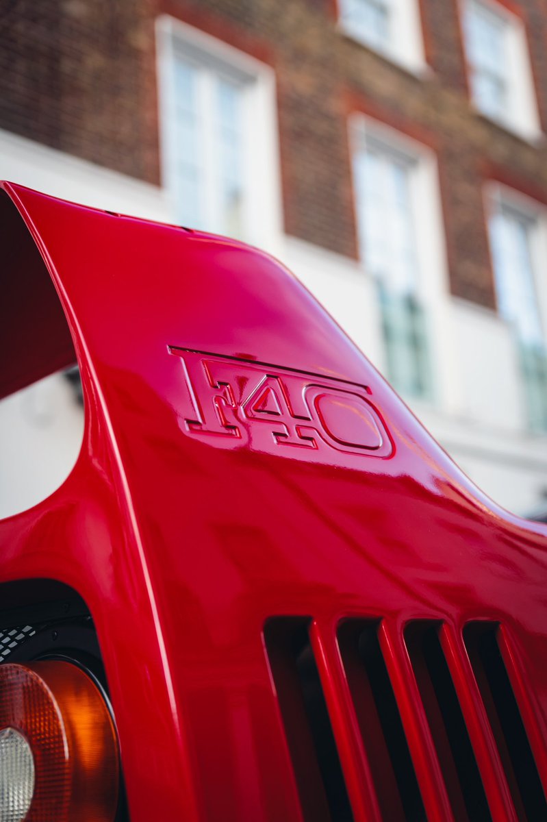 hrowenferrari's tweet photo. Whatever the ‘X’ factor is, the #F40 has it... a lot of it. 

📸: @TheTFJJ https://t.co/xrMVBshSZK