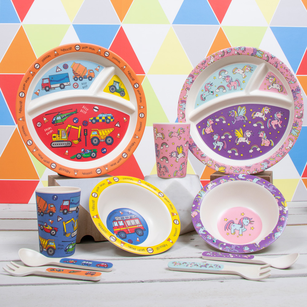 LesserPaveyLtd's tweet photo. Our eco-friendly Bamboo breakfast sets are a bright and vibrant way to start the morning! They also include bowls, tumbler, fork & spoon. View the full range: https://t.co/n3nalIVQ0c #giftware #giftinspiration #giftideas #TheLeonardoCollection #ecofriendly #bamboogifts #babygifts https://t.co/wUUonSTCDT