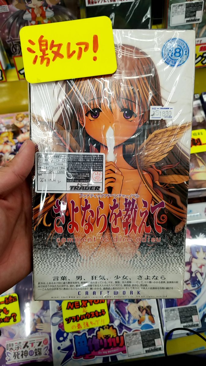 えんぺら すげぇ 伝説の鬱ゲー 初めて売ってるところ生で見た