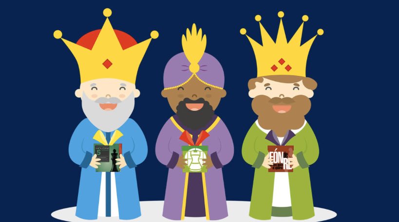 🤴🏻🤴🏼🤴🏾¡Feliz día de reyes a todos! Esperamos que os hayan traído muchos regalos. A nosotros nos han traído poder contar con todos vosotros🎁

🔛⚠️Nosotros tenemos una sorpresa para esta tarde en forma de presentación. Os leemos a partir de las 17h. #ReyesMagos #SantFeliuCup2020