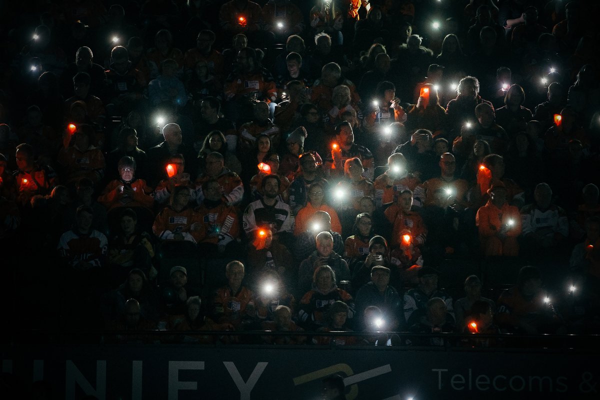 steelershockey's tweet photo. 💡Who agrees? 

Time to turn those lights on at every Steelers home game @SheffieldArena 

When the siren sounds, light up the Arena with your phone torches

#HouseOfSteel | #BleedOrange 🍊 https://t.co/DydX0gs4u8