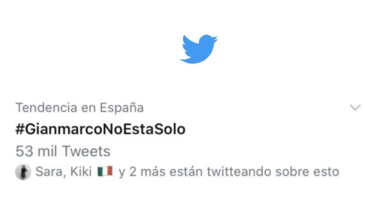 GOnestini's tweet photo. Habéis hecho un Maracaná de tuits, el dia de los reyes y de la posible investidura del presidente del gobierno para demostrarme vuestro cariño y apoyo. GRACIAS por estar  siempre a mi lado,sobretodo cuando más lo necesito. SOMOS UNA COSA SOLA  🇮🇹❤️🇪🇸
#GianmarcoNoEstaSolo https://t.co/N8g5GvM8gK