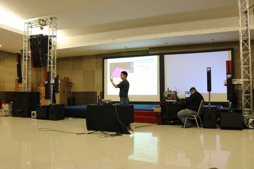 ProAVLEducation's tweet photo. Panca Inti Bermitra (PIB) hosts an event combing the launch of Audiocenter's latest products and a Smaart training seminar. 
More info:
► https://t.co/1tKL0Hy8u3 

---
#AVTweeps #ProAV #AVNews #AVupdates #news #ProAudio #audio #video #lighting #audiovisual #training #education https://t.co/XsDHNYk5rK