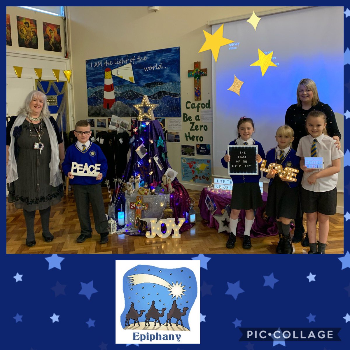 HolySpiritWA9's tweet photo. Today we welcomed all of our school community back with our beautiful Epiphany assembly. #starofwonder 🌟#staroflight🌟#guideustothyperfectlight💫🤴🎁🤴🏽🎁🤴🏾🎁@stcuthbertsCHS @JustGill2020 @davidebaines @PicCatholic @ALPSITnews https://t.co/Mr0c8ul9CE