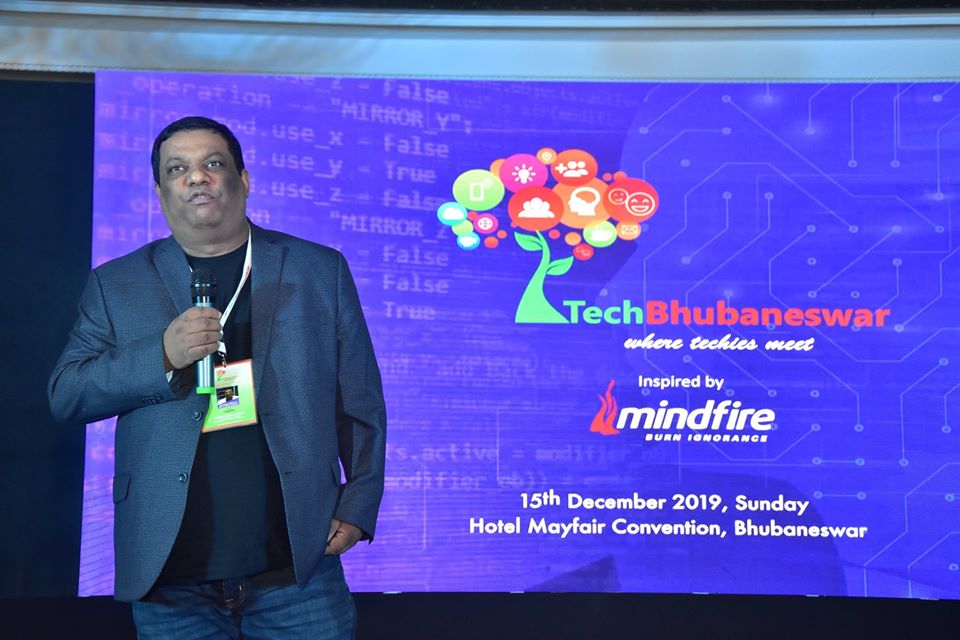 TechBhubaneswar's tweet photo. Welcome note by Mr. SOUMYA MISHRA, COO, Mindfire at #TechBhubaneswar

#Mindfire #TechConference #TechEvent #ITEvent https://t.co/LYKk0T67G6