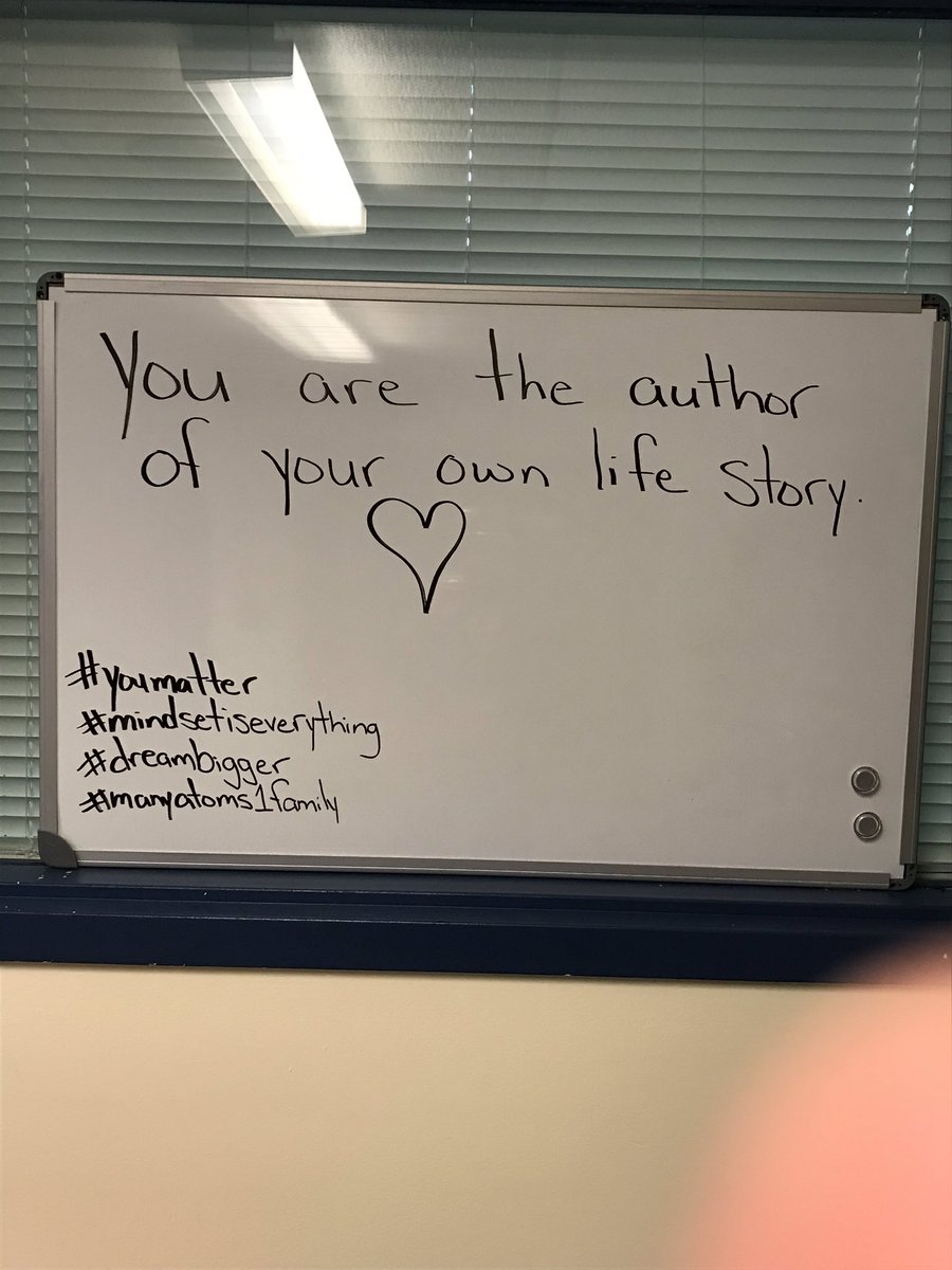 Write a good one! #manyatoms1family