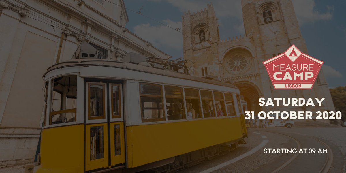 Save the Date for MeasureCamp Lisbon 2020: bit.ly/measurecamplis…
share the love #measurecamplisbon🤪and follow us for more details🧐