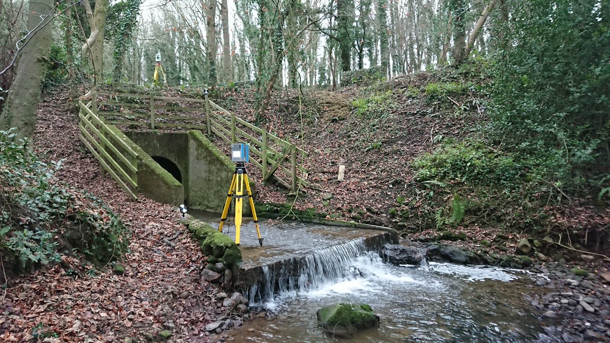 Nice quiet spot to ease ourselves back to work! #laserscanning