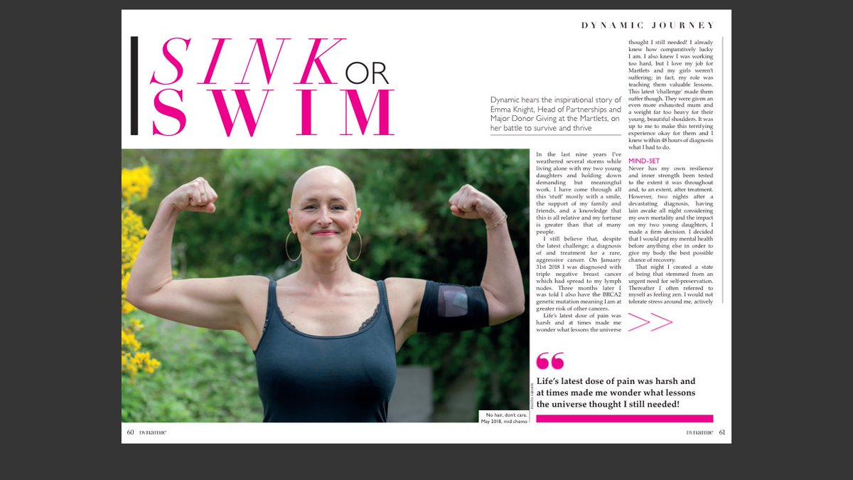 VIVIDmktng's tweet photo. A truly inspirational story from @MissEm_Martlets P60-63 in @DynamicWomenUK @PlatBusMag ...for anyone struggling to find motivation in this first week of January! Read here: https://t.co/rhnvaFZdqs #JanIssue #MindOverMatter #MustRead #HappyNewDecade https://t.co/awVYpB35ql