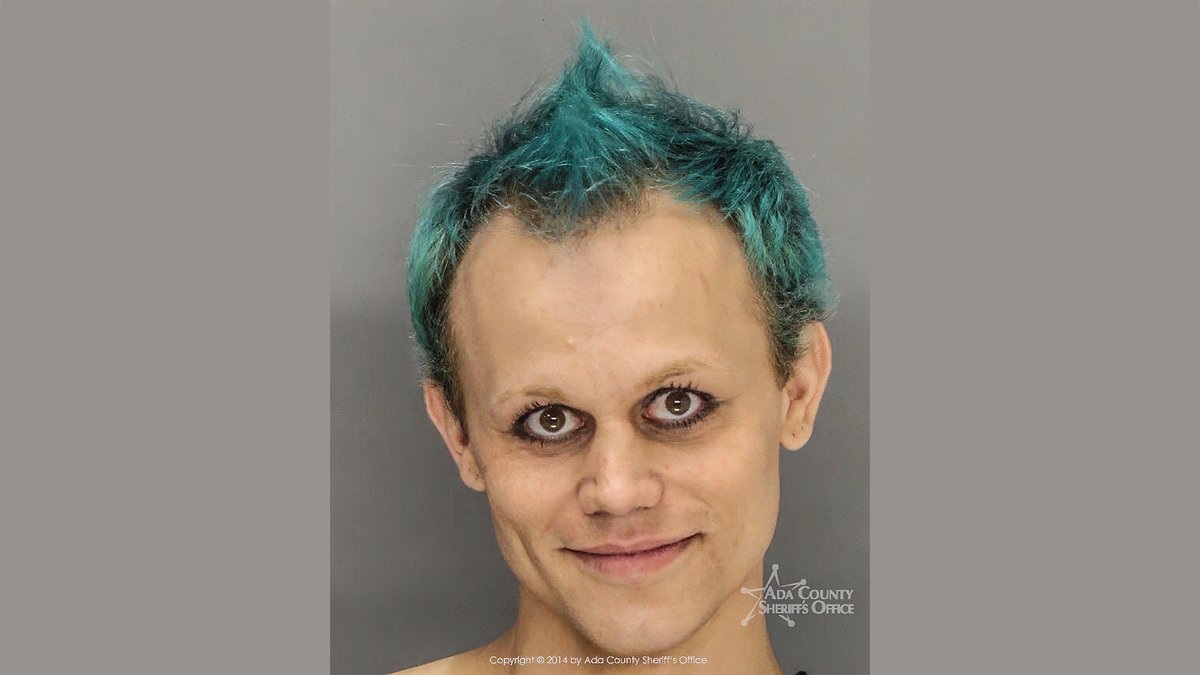 Nicholas James Armstrong/Nikki Jameson is a Seattle-area transsexual antifa militant who was arrested yesterday & charged with reckless endangerment. She also has a criminal record in Idaho, where this booking photo is from. More details:  https://www.instagram.com/p/B6-kOfqgyqu/   #AntifaMugshots
