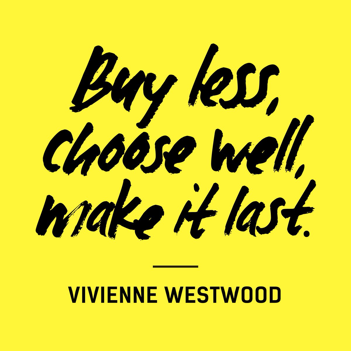 'Buy less, choose well, make it last' 🙌🏼#ethicalfashion #sustainablestyle #consciousstyle
