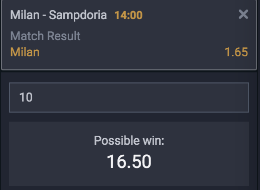 footballtips's tweet photo. SIX BETS TO GET FROM £10 TO £100!! 💷

Bet 1: AC Milan v Sampdoria - HOME WIN✅

£10 returns £16.50 🙌

Sign up HERE to join in 📲 https://t.co/07zP7HkkT2

[Bet £10 and get £10 FREE]

#FTChallenge ⚽

🔞 18+, new customer offer. T&amp;C's apply | BeGambleAware. https://t.co/AIRg06ZT8n