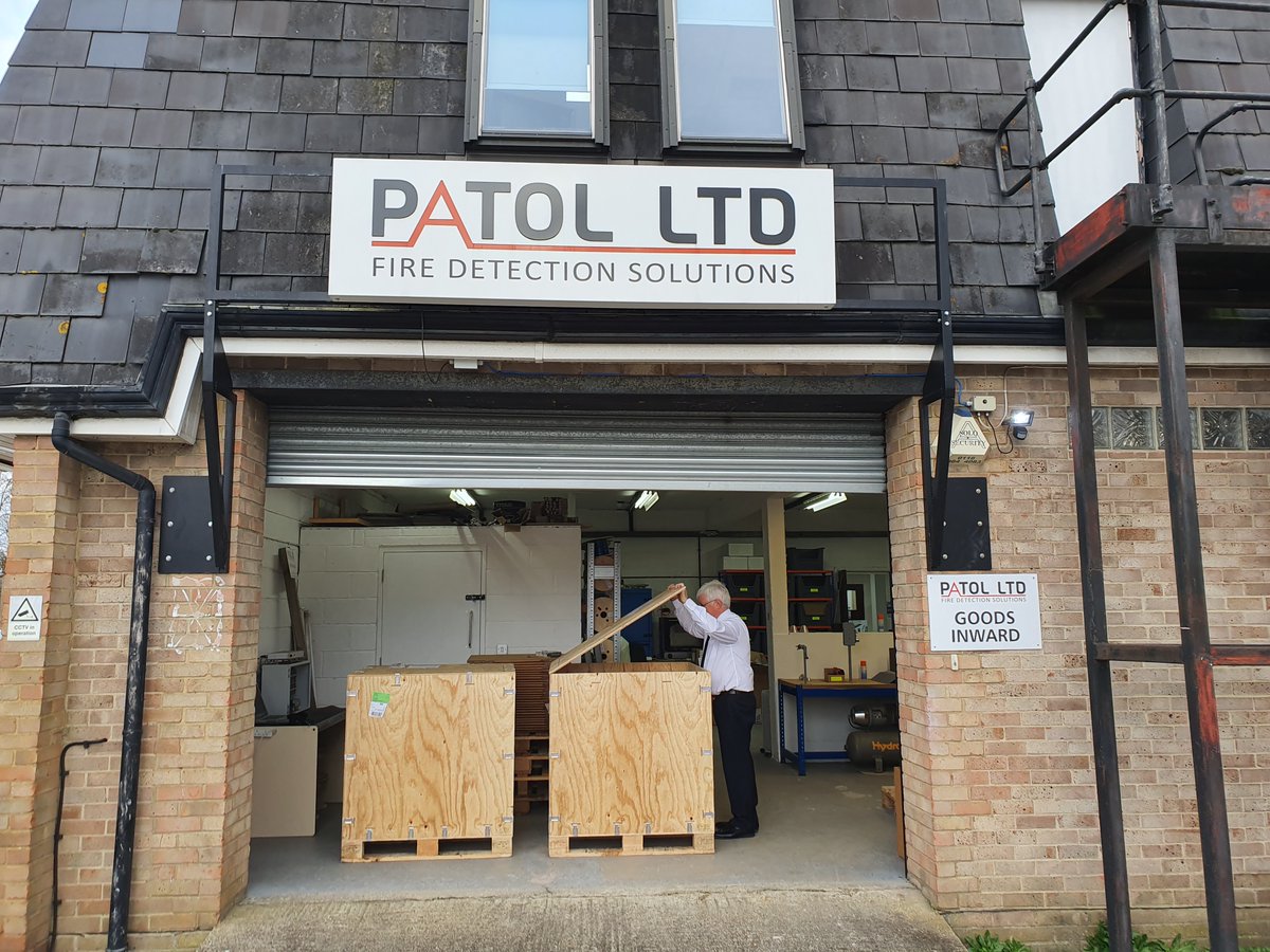 PatolLtd's tweet photo. Another Thermal Camera job ready for collection. 15 Camera's for a massive recycling plant in the UK.
#thermalcameras #patol #firedetection #recycling #chp #efw https://t.co/nndcO8sGKU
