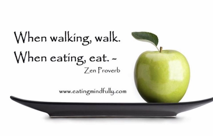 A Mindful Monday Tip! When you eat, just eat. It’s not always easy.  We are so busy! Juggling so many things. 
It’s fine to eat. Always. Just stop what you are doing. 
And just give eating 100 of your attention. #mindfuleating #intuitiveeating #antidiet #nondiet #nodiet