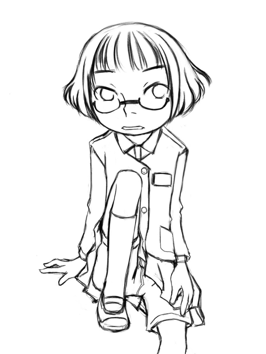 能美 光 على تويتر 履いていない とでも思っていたのか ブロリーの声で 普通にポーズ練習です スカートの中が見えているポーズを元にあちこちいじってこんな風にしてみました うちの娘が入学する予定の小学校も当然スカートの中もスパッツか短パンと