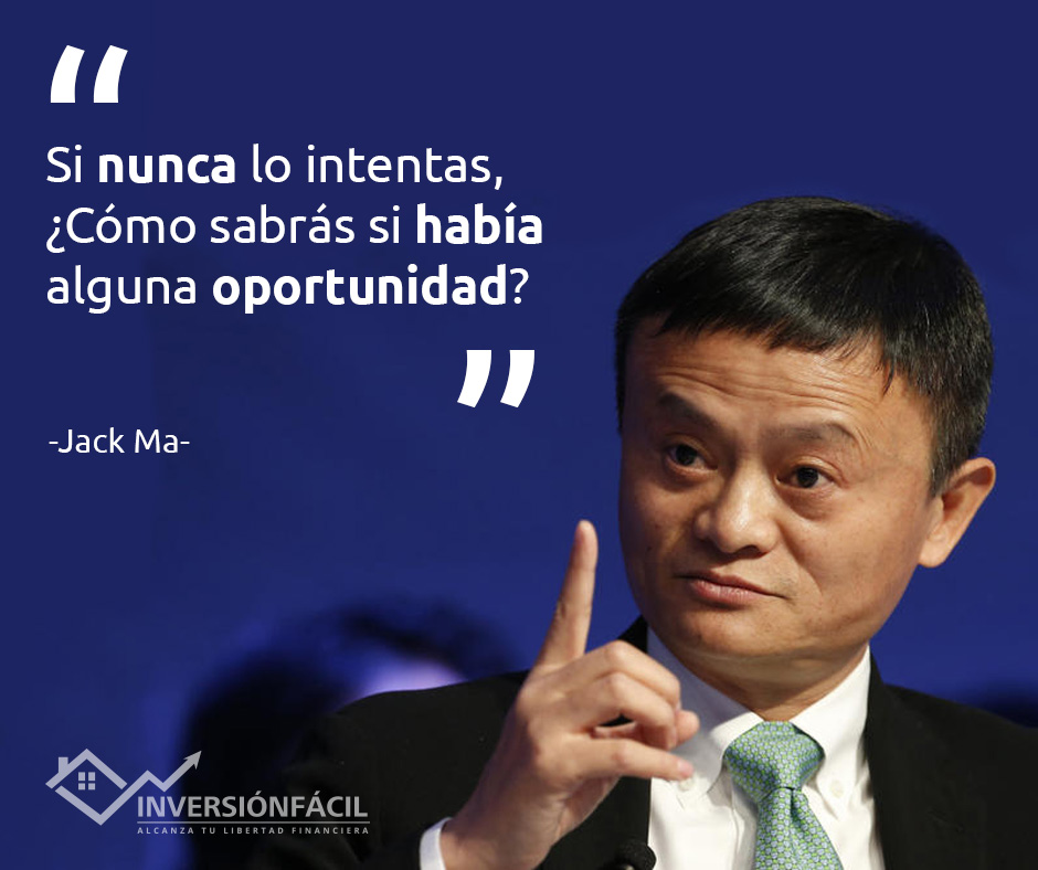 inversionfacil_'s tweet photo. Esta semana tenemos la frase del famoso millonario #JackMa. Quien nos recuerda que muchas veces decidimos no tomar riesgos por diferentes motivos. ¿Pero cómo sabes que no hay oportunidad si nunca lo tomaste?
#inversionfacil #BuenLunes #inversion #frases #cita https://t.co/uZhF9oTDxe