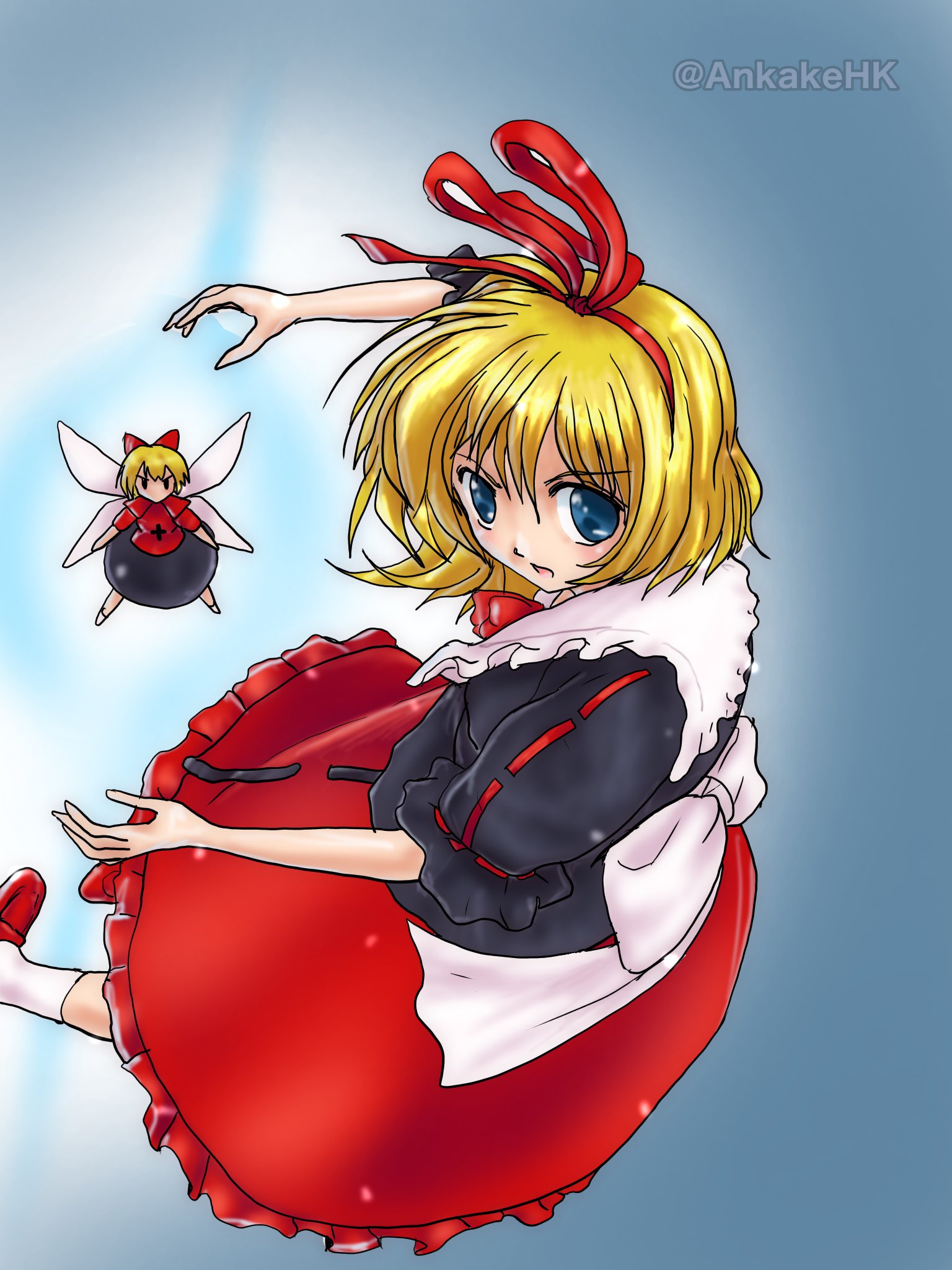 あんかけひとかじ しかも手足を使わずにコントロールできるこの人形を使う私を えーりんと同じように見下すとは 東方project メディスン メランコリー T Co Rat8g2jcoc Twitter