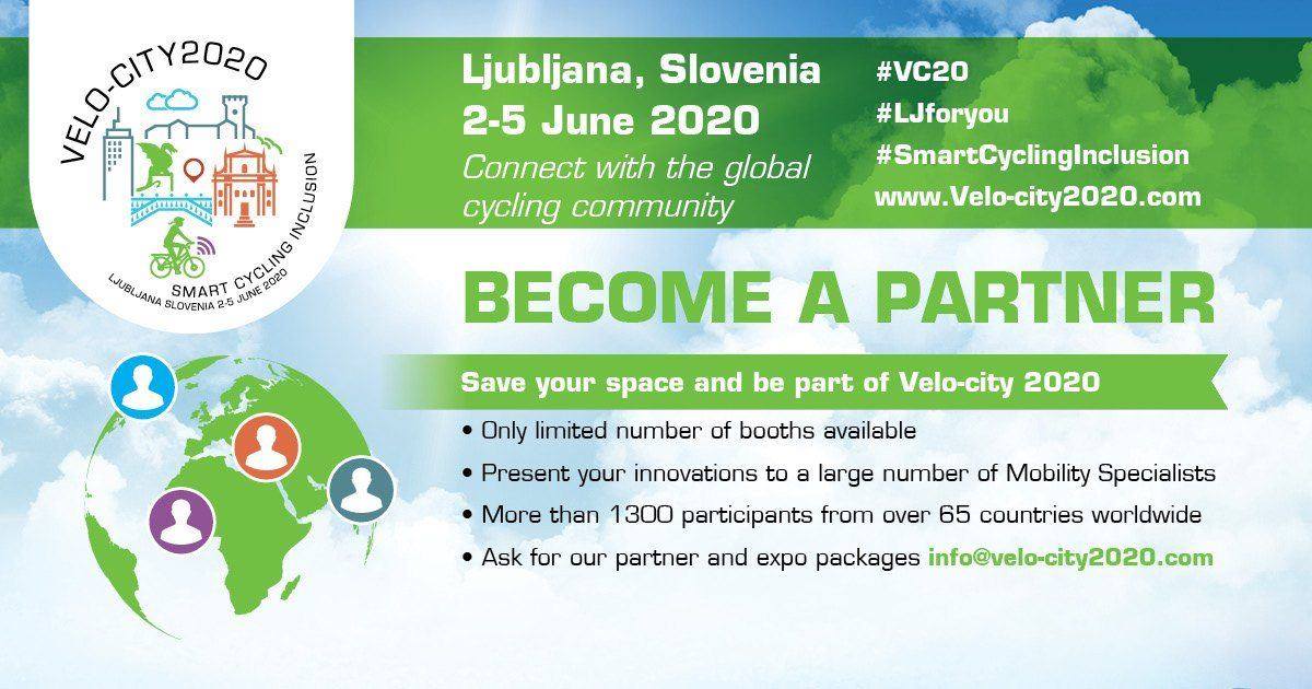 EuCyclistsFed's tweet photo. Become a partner at the world's premier cycling summit! #SmartCyclingInclusion

Showcase your innovations and connect with the global #cycling community!

▶️Have a look at the #VC20 Ljubljana Partnership &amp; Sponsorship options: https://t.co/eH4Yh3Knv4 https://t.co/xjdJ7gC0Oi