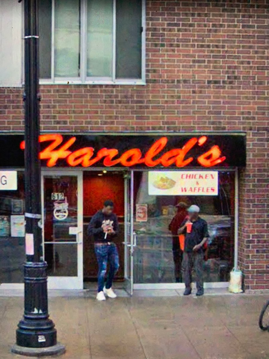 Chicago.. close to a store called “Harold’s”