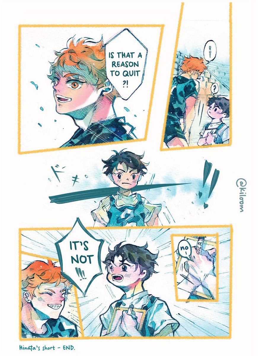 A HQ short comic I made since Hinata really needs some smol fans (R->L)
#haikyuu #shortcomic #fanart #hinatashouyo #artwork #illustration #ๆฅๅ็ฟ้ฝ #ใใคใญใฅใผ