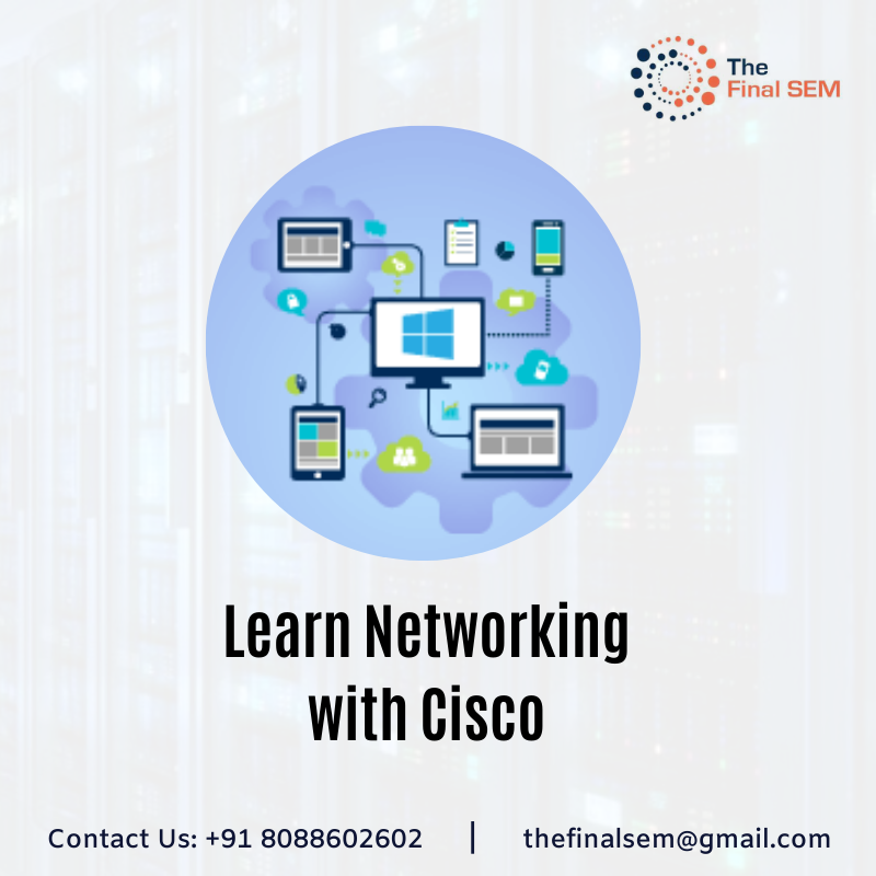 thefinalsem's tweet photo. Learn #Networking with #Cisco from the industry experts at #TheFinalSEM. Grow your career in the technology which is in demand. Work on a client's project and gain practical knowledge. Register Today! visit https://t.co/1pj77QHJiT
#IT #VMware #Ciscocertification https://t.co/koVFgG8eSi