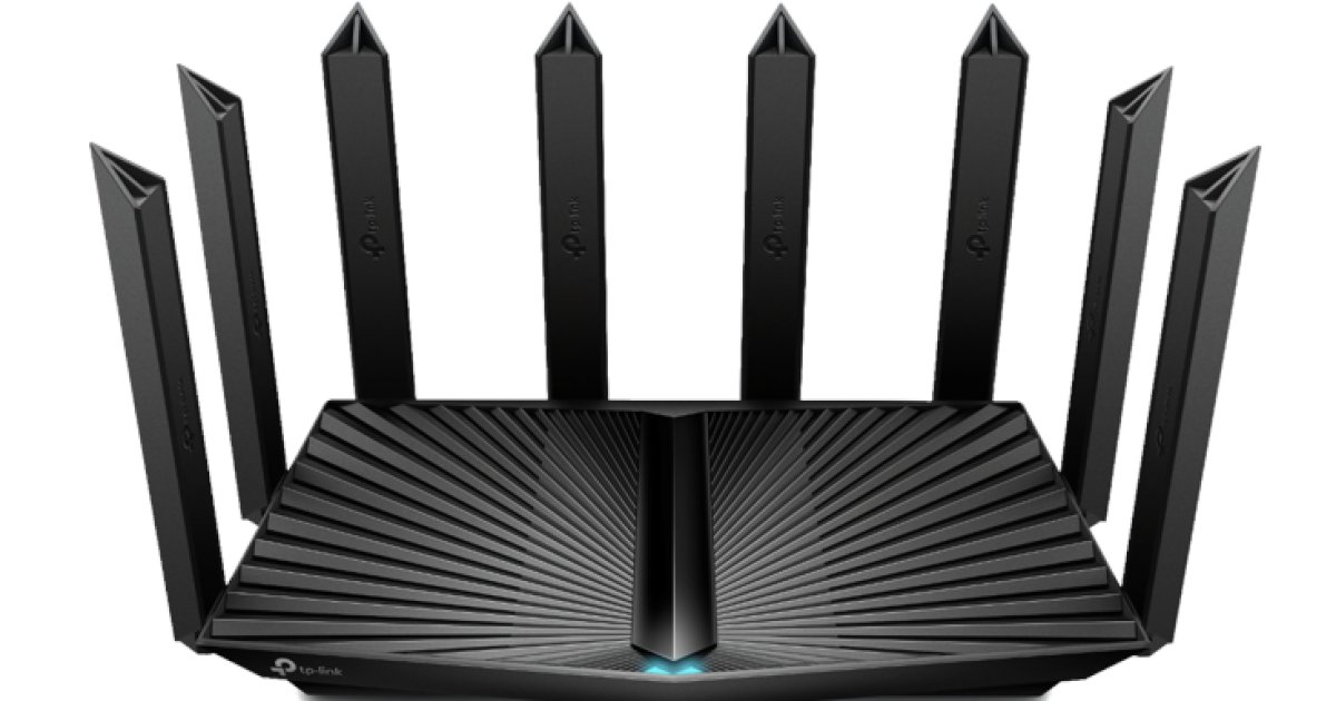 TP-Link's Archer GX90 is a tri-band WiFi 6 gaming router
