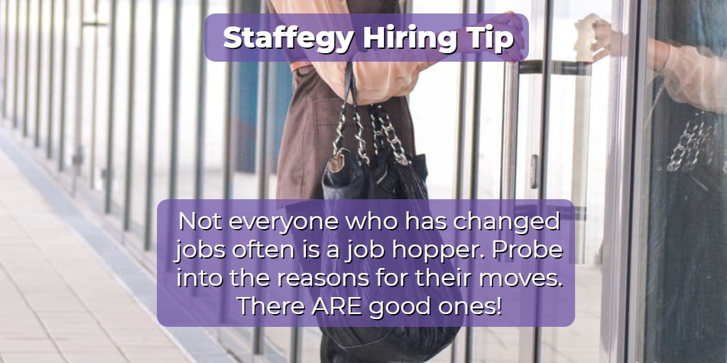 Staffegytweets's tweet image. There are plenty of legitimate reasons for leaving jobs in a short time period. The reason they didn't work out at that last company may just make them perfect for yours! #hiringtips #interviewertips