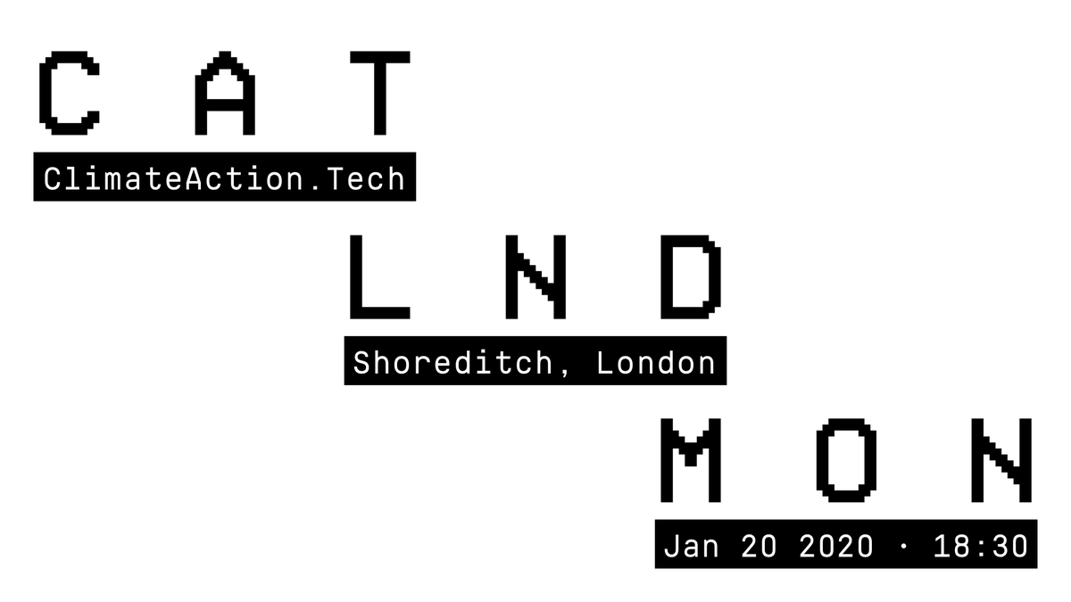 New Year. New Decade. New Meetup.

Climate Action Tech London (CAT LND)
👉 bit.ly/37F3lf1

Meet other eco-conscious technologists and learn about decarbonisation by playing the Decarbonisation Draft Game!

📅 Mon Jan 20th
⌚️6:30pm
📍Shoreditch London UK (<a href="/MSFTReactor/">Microsoft Reactor</a>)