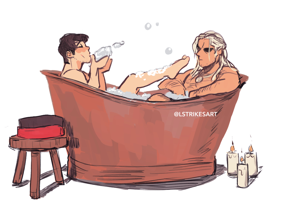 27. two bros chilling in a hot tub. 