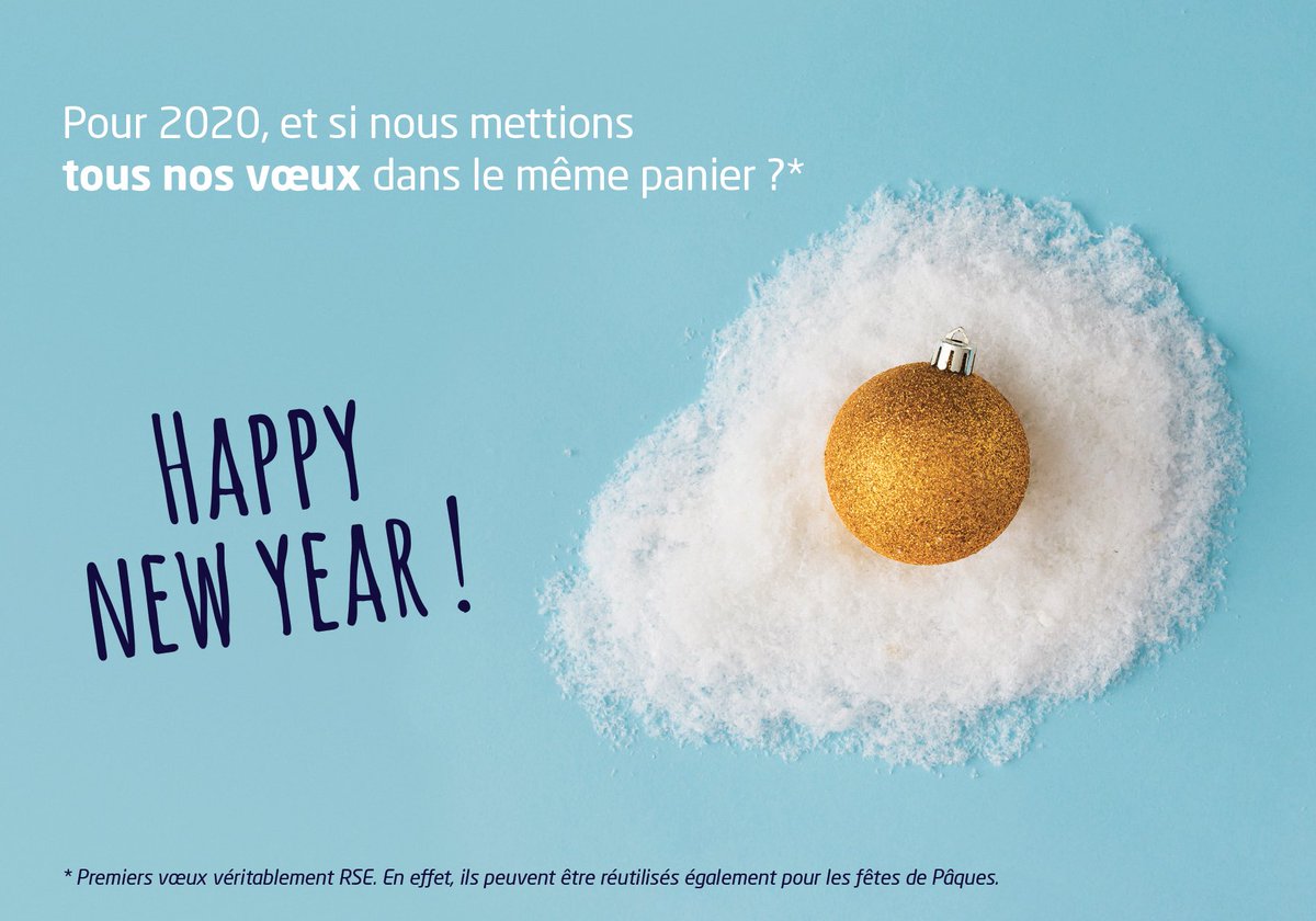 Toute l'agence vous souhaite une très belle année 2020 ! 
#voeux2020