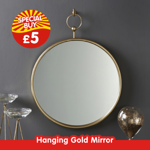 bmstores's tweet photo. Just hangin' around.. 🙋
This fab gold mirror is a must-have if you're looking for a cute addition to your room💕!
WHO fancies picking this up in our #BMSALE? https://t.co/NU1AxO6rQo