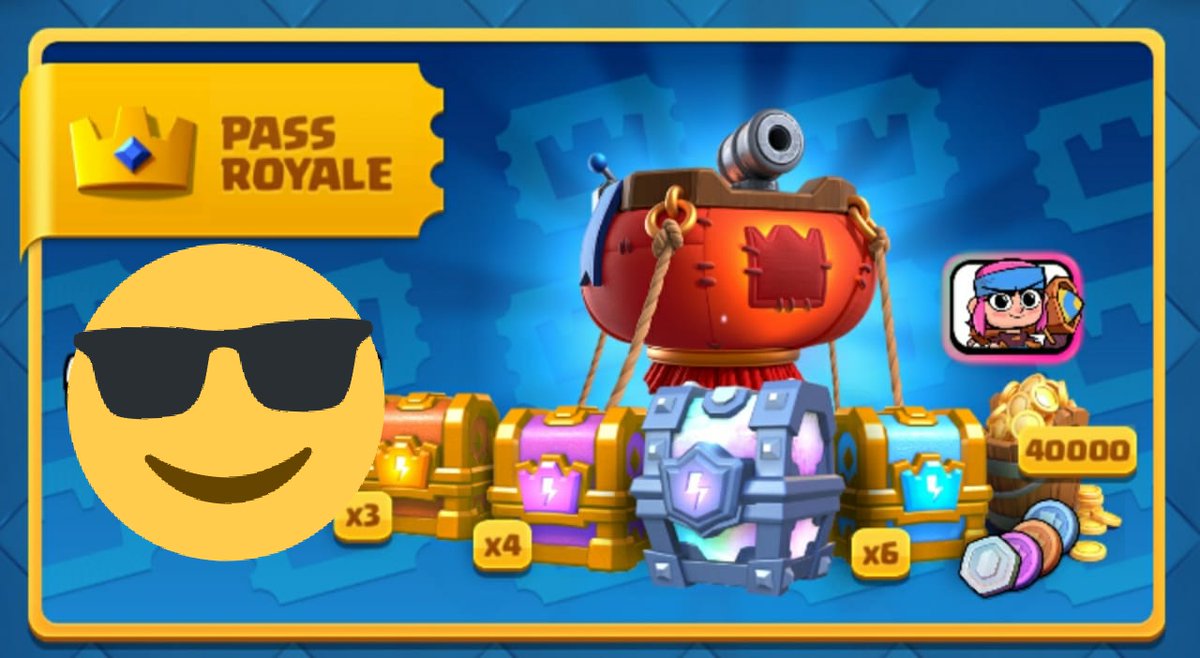 ¡¡SORTEO 5 PASS ROYALE!!

Requisitos:

- Seguir a <a href="/LaMagiaStore/">SE VENDE !!</a>
- Seguir a @Anabelleecr
- Seguir a <a href="/TitaniumArmyGG/">⭐ Titanium Army ⭐</a>
- Dar RT 🔁 &amp; MG ❤

Ganadores LUNES 13 De enero