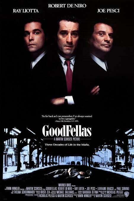 Goodfellas. A few "wow" moments I live for. I really like these Scorsese maffia movies. They are long, but you are invested all of the time, so well shot, character development top notch. Joe Pesci was a standout for me, what a character  Lorraine Bracco so gorgeous. 