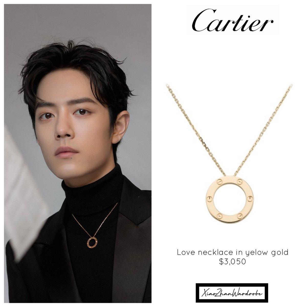 Xiao Zhan wearing #Cartier 
