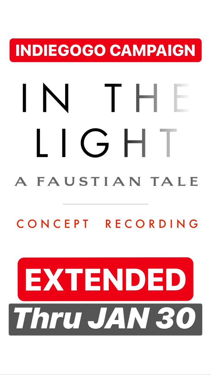 🚨ATTENTION🚨We are extending our campaign thru Thursday, January 30th! Keep an eye on our <a href="/indiegogo/">Indiegogo💡</a> page for exciting new perks as we continue to ascend towards our goal to record a full-length studio album. 🔥