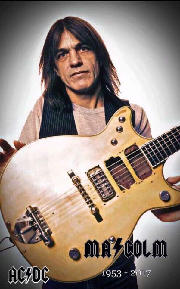 Happy Birthday In Heaven Malcolm Young - AC/DC 