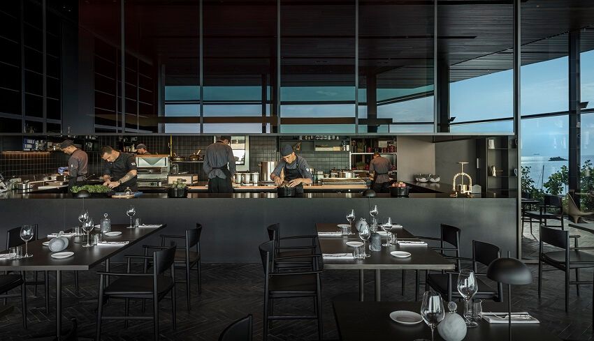 Premium gourmet experience is to be found at the top of the Grand Park Hotel. Mention a foodie who would enjoy it here.