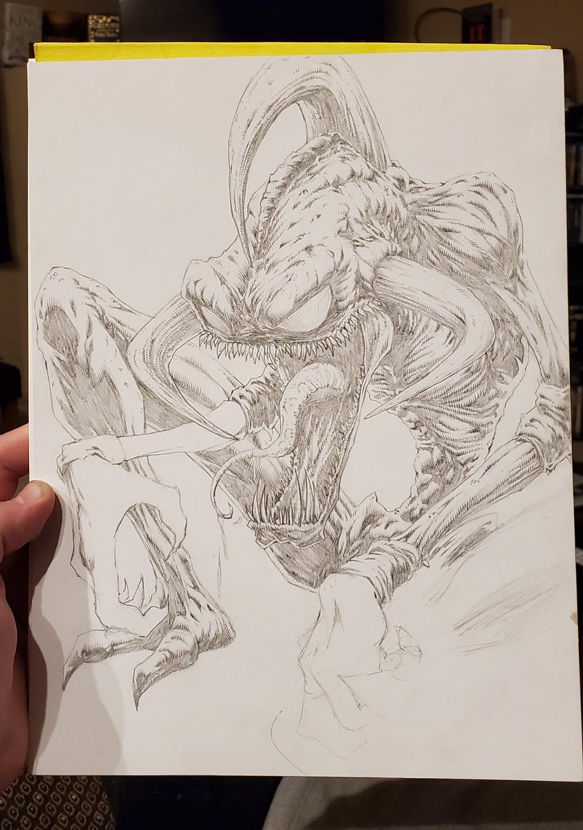 Skootsart's tweet photo. Still chipping away at this one in my spare time. A few minutes here, a few minutes there...
#imagecomics @ImageComics @Todd_McFarlane #spawn #violator #AlwaysBeDrawing https://t.co/8F1SIRphtr