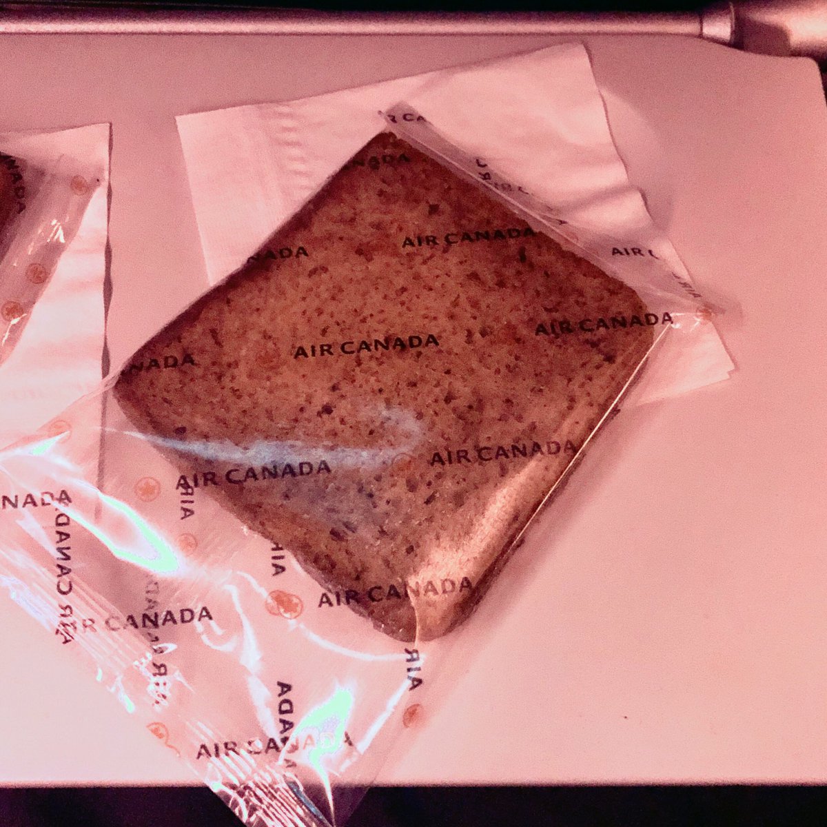pikappa84's tweet photo. It takes A LOT of courage @AirCanada to define this “continental breakfast” 🤣 gosh I miss @emirates food on #intercontinental flights! #milesandmore #aircanada https://t.co/Hn3Xsl5zPf