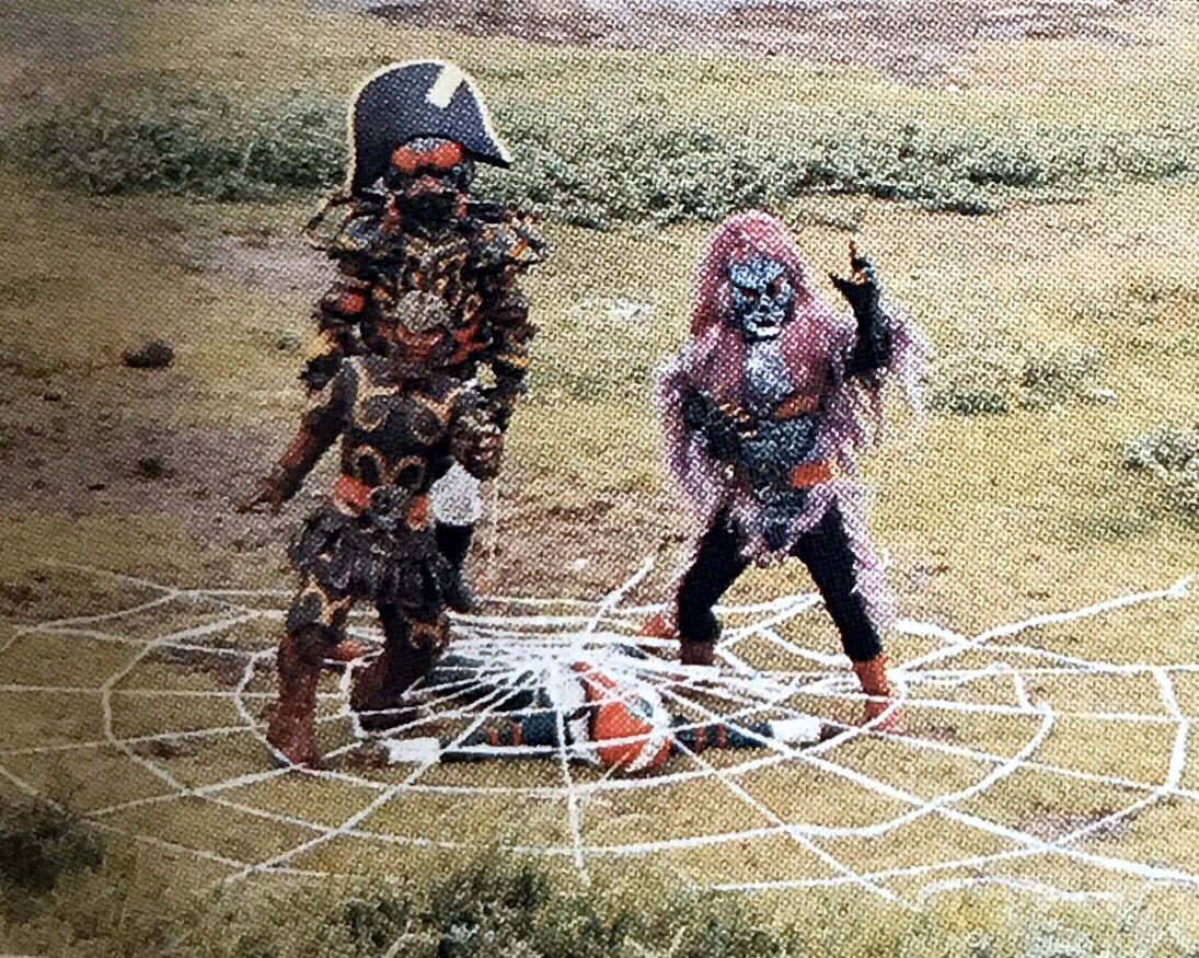 仮面ライダーX」第28話「見よ！Xライダーの大変身‼︎」より ライダーV3