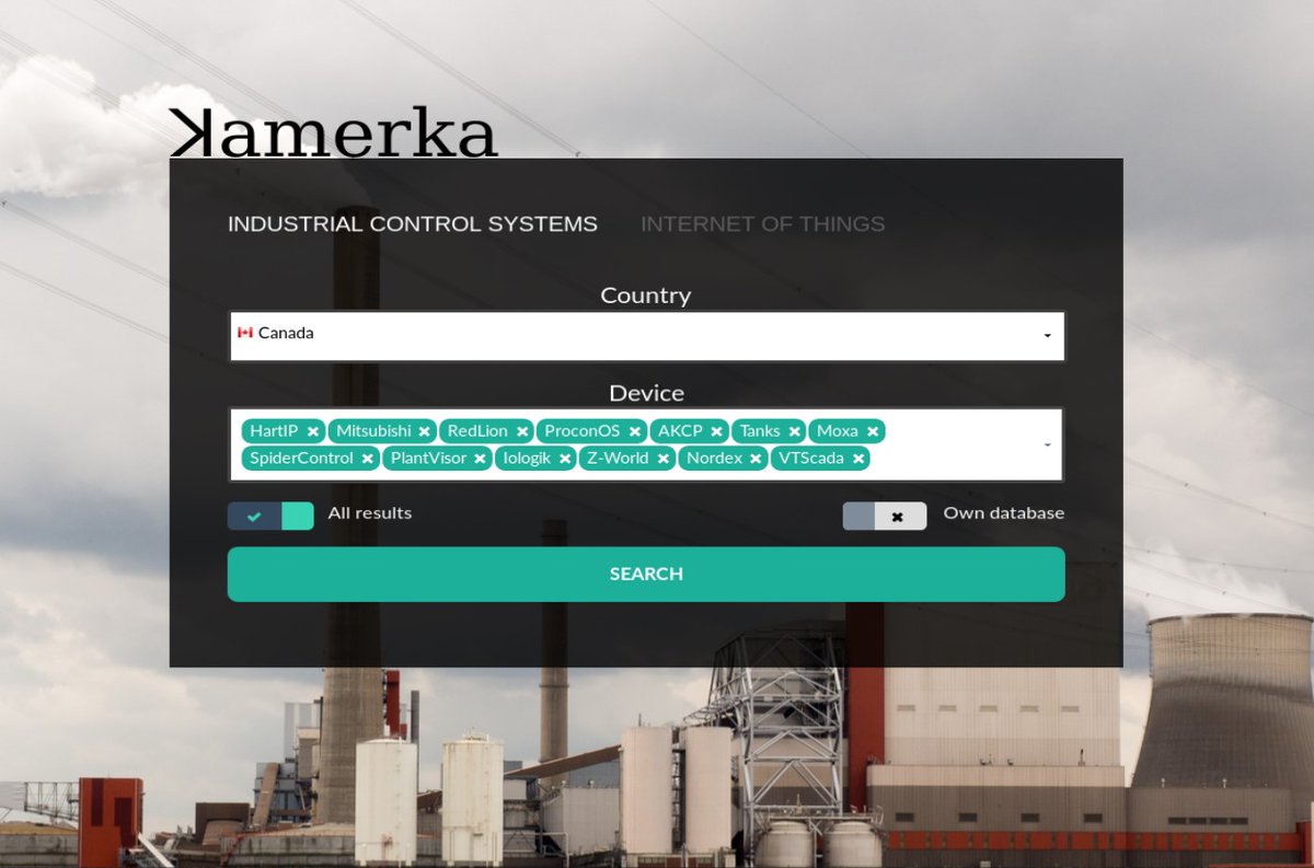 KitPloit's tweet image. Kamerka GUI - Ultimate Internet Of Things/Industrial Control Systems Reconnaissance Tool j.mp/2tCECcs #APIKeys #Kamerka #Linux