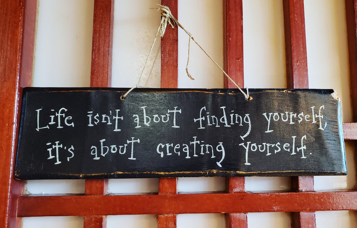 This.

'Life isn't about finding yourself, it's about creating yourself.'

#MondayMotivation #CreateYourself #NeverTryNeverFly