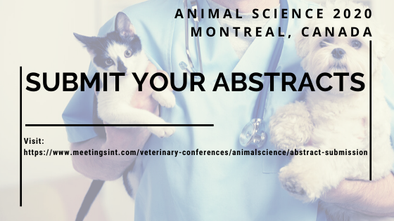 MeetingsInt's tweet photo. Submit your abstracts and be a part of Animal Science 2020 Conference.
Submissions before early bird deadline will be availing more discounts and perks of the conference.
#AnimalScience2020 #veterinary
Visit: https://t.co/TnpGIbeGxQ
Mail: animalscience@insightsummits.com https://t.co/4Bdm3DCwqU