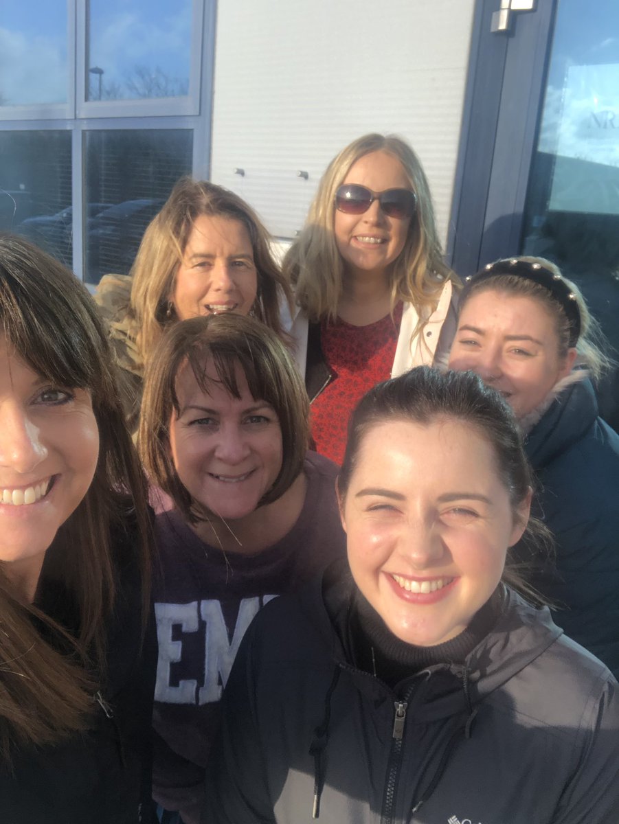 NRF Ladies continuing their #100daysofwalking on lunch! 
@Gerkingnrf @JaniceNRF @lorraine_nrf @Anna_NRF <a href="/LauraDoherty16/">Laura Doherty</a> @SineadNRF <a href="/ciarakellydoc/">Dr Ciara Kelly</a>
