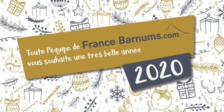 <a href="/francebarnums/">France Barnums</a> vous présente ses meilleurs vœux pour l'année 2020 ! #BonneAnnee2020 !