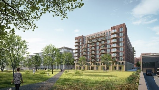 BAMGroep_NL's tweet photo. Portaal, Mitros en BAM Wonen ondertekenen overeenkomst voor nieuwbouw 178 sociale huurwoningen in Leidsche Rijn-Ce... https://t.co/yNaPlfFpij https://t.co/quBZKgCPOh